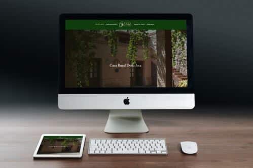 Casa Rural Doña Jara, en Buenasbodas, Toledo. - Ejemplos de páginas web profesionales por Código con Sentido, Talavera
